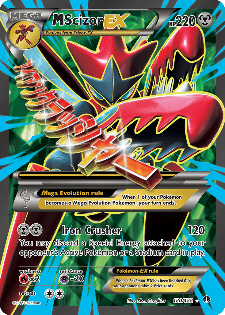 M Scizor-EX from BREAKpoint