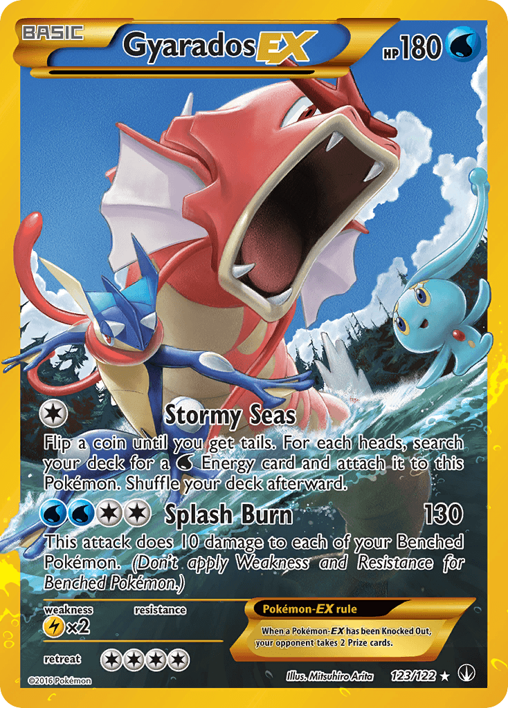Gyarados-EX from BREAKpoint
