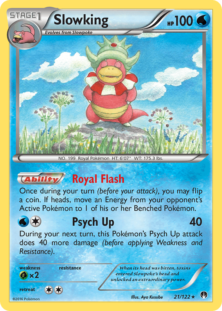 Slowking Pokémon card