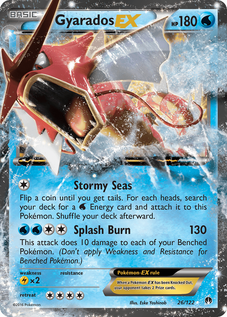 Gyarados-EX from BREAKpoint