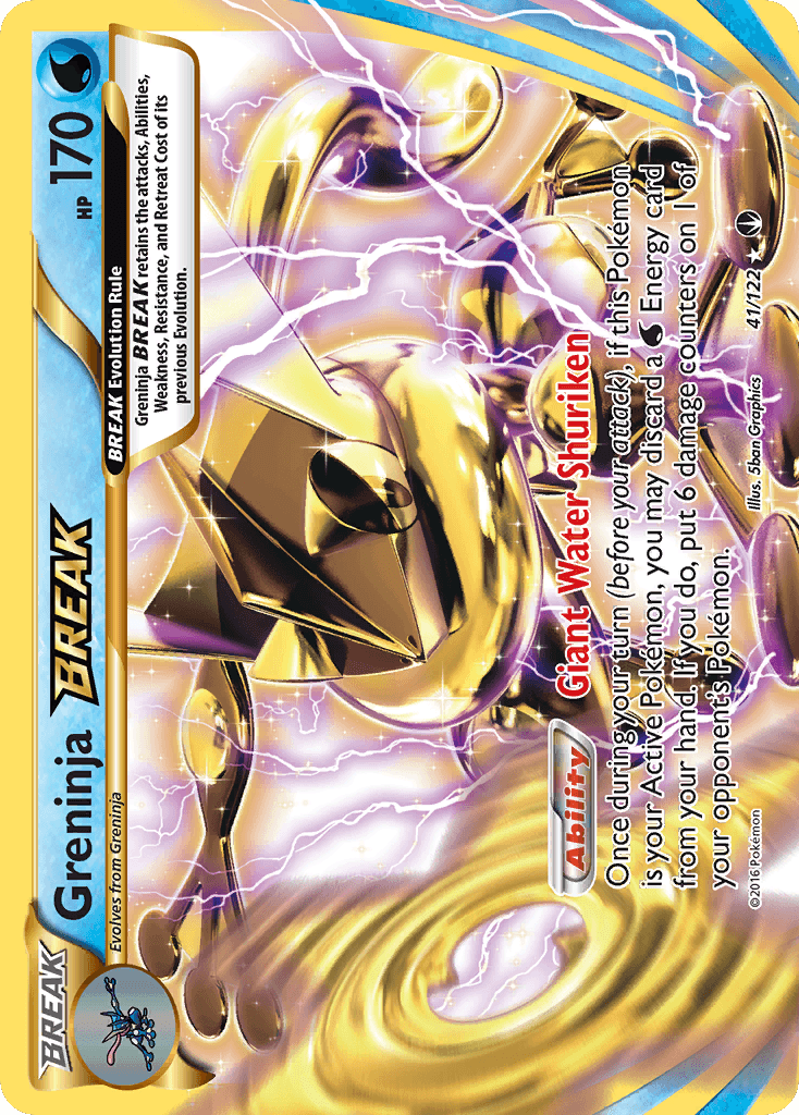 Greninja BREAK — Rare BREAK