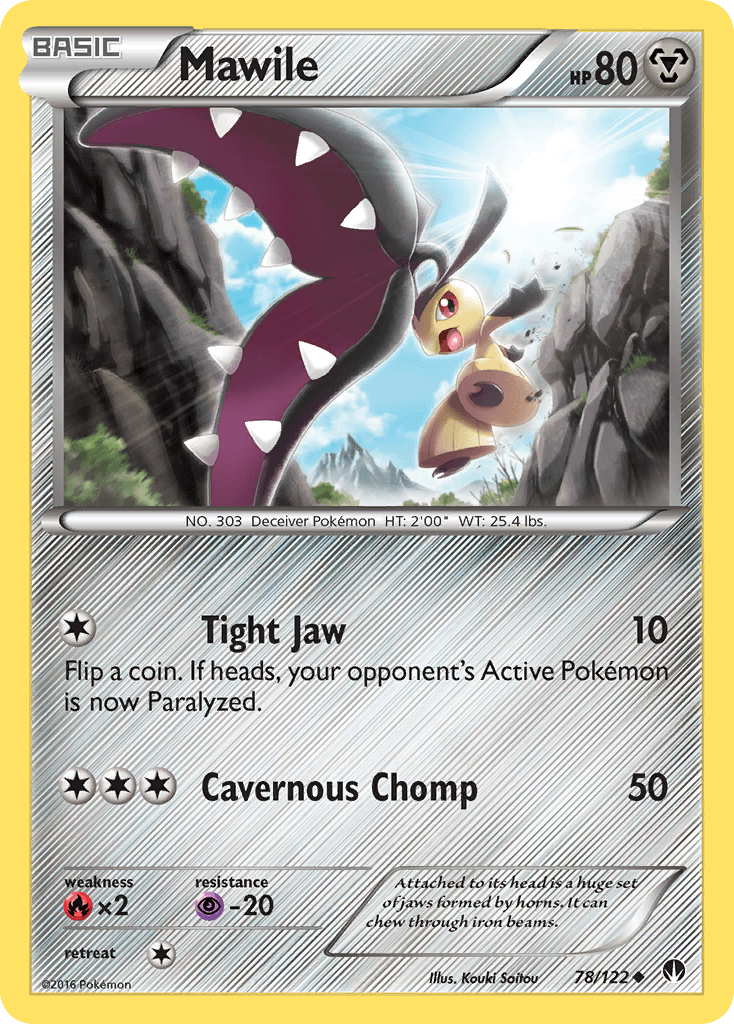 Mawile Pokémon card