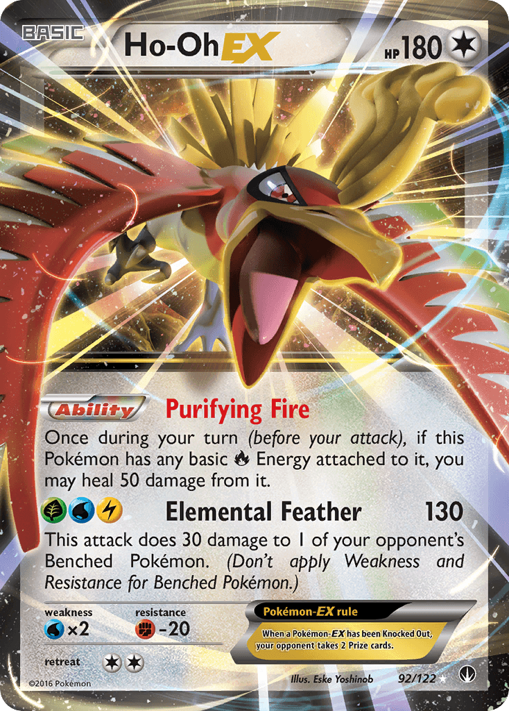 Ho-Oh-EX from BREAKpoint