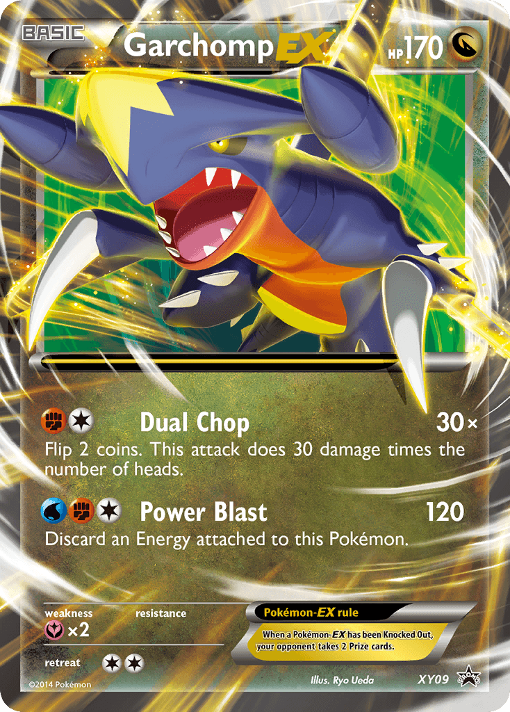Garchomp-EX Pokémon card