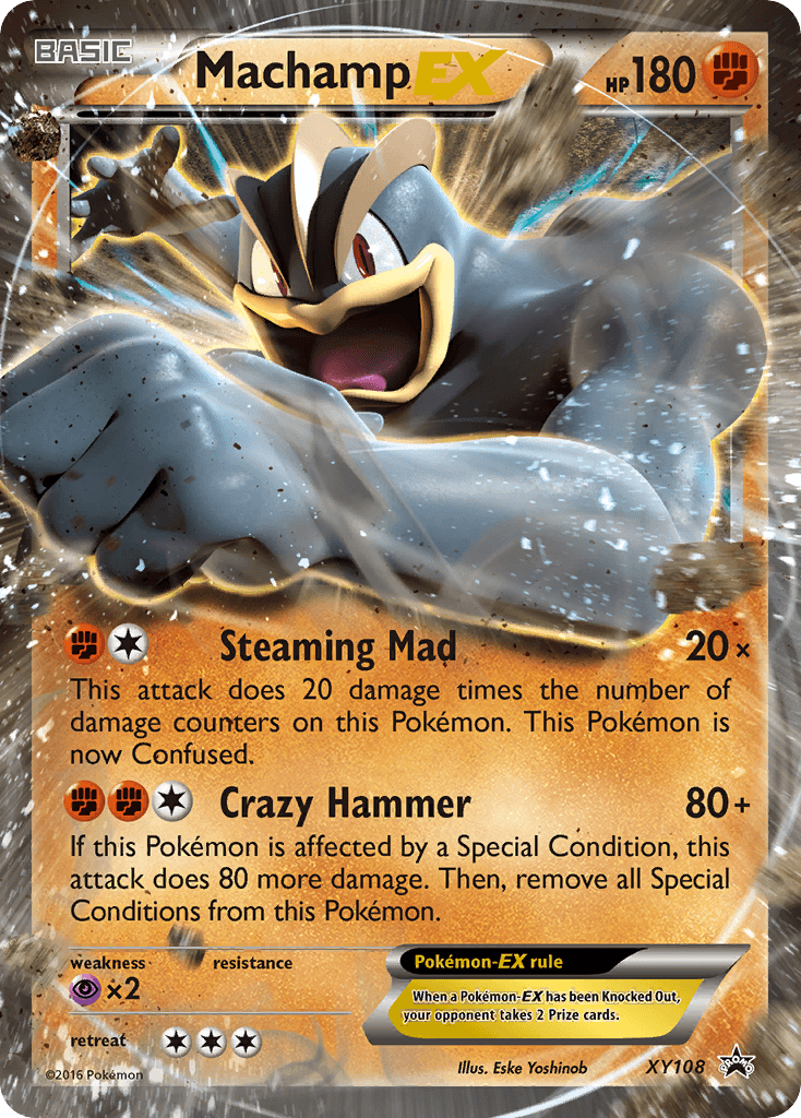 Machamp-EX from XY Black Star Promos