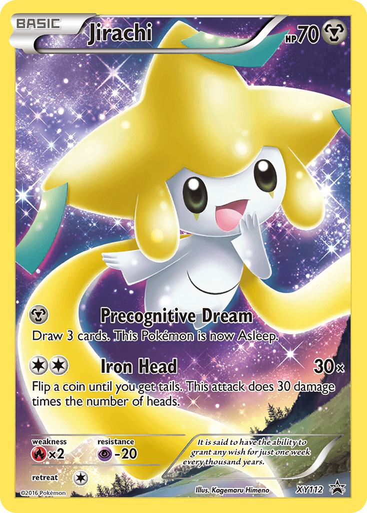Jirachi Pokémon card