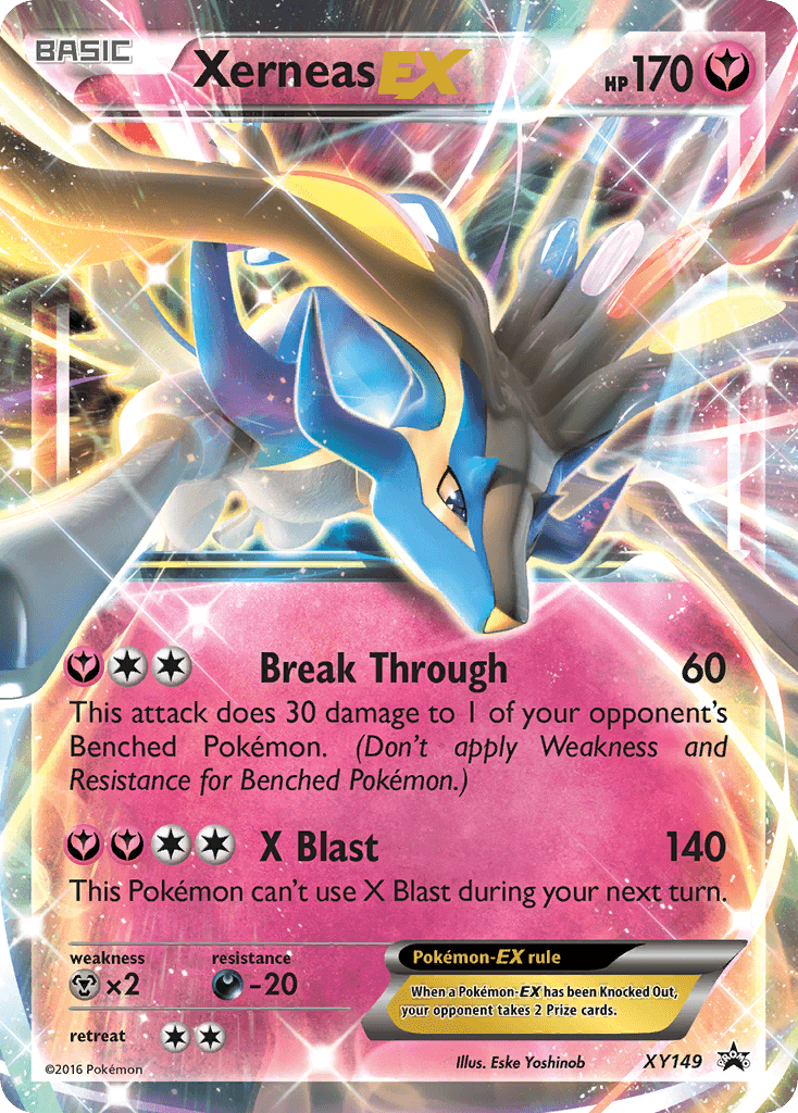 Xerneas-EX Pokémon card