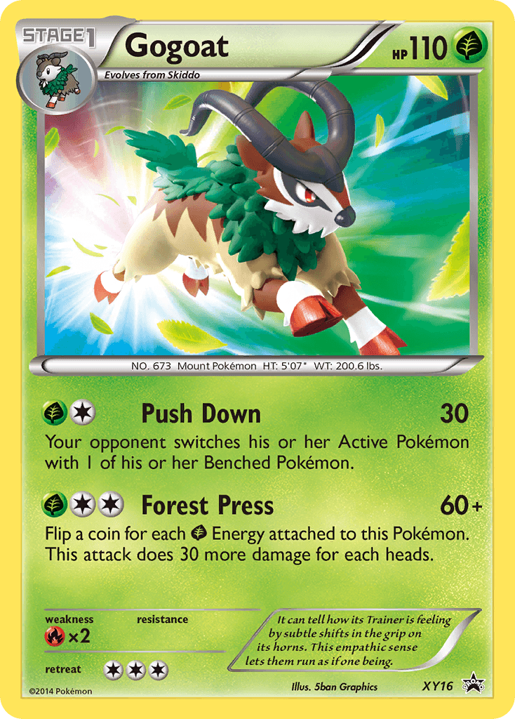 Gogoat Pokémon card