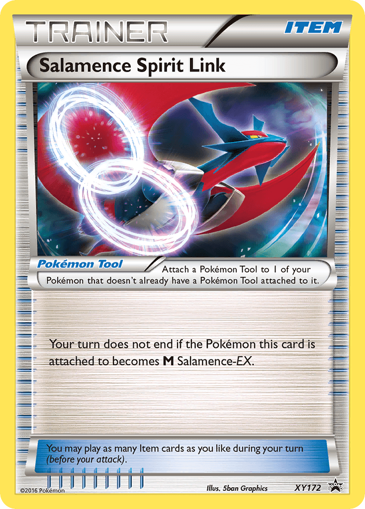 Salamence Spirit Link from XY Black Star Promos