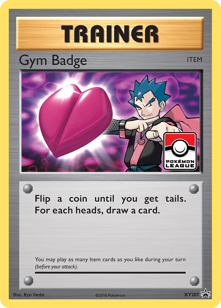 Gym Badge Pokémon card