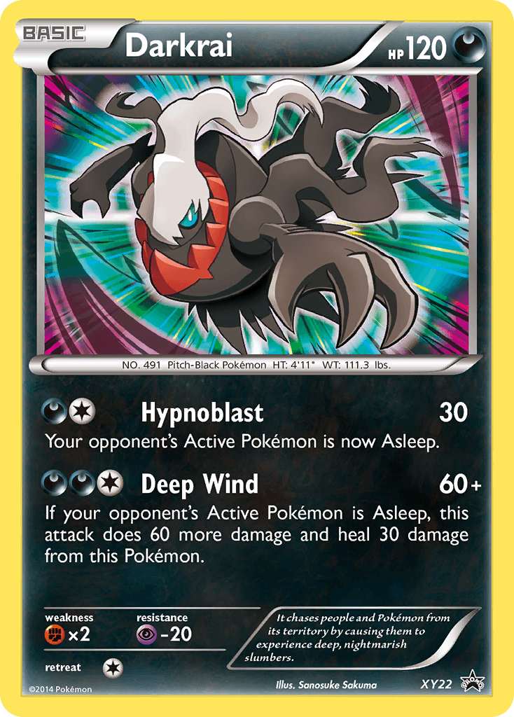 Darkrai from XY Black Star Promos