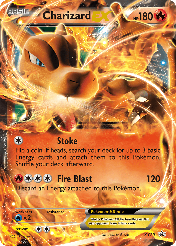 Charizard-EX from XY Black Star Promos
