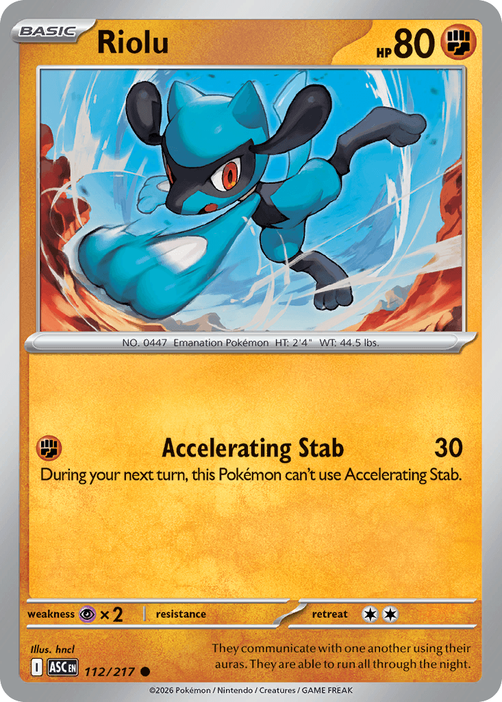 Riolu — Fighting type