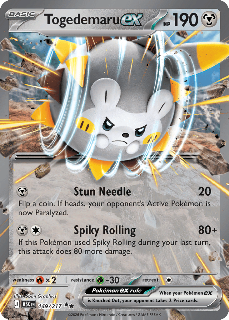 Togedemaru ex — Metal type