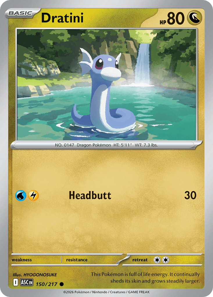 Dratini — Dragon type