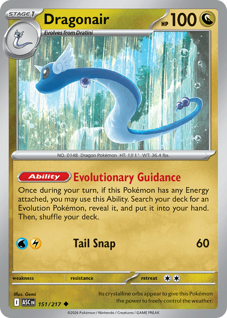 Dragonair — Dragon type