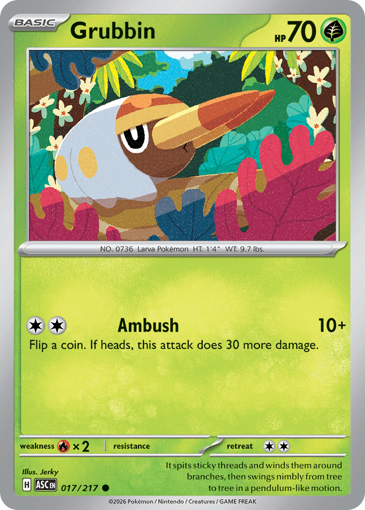 Grubbin — Grass type
