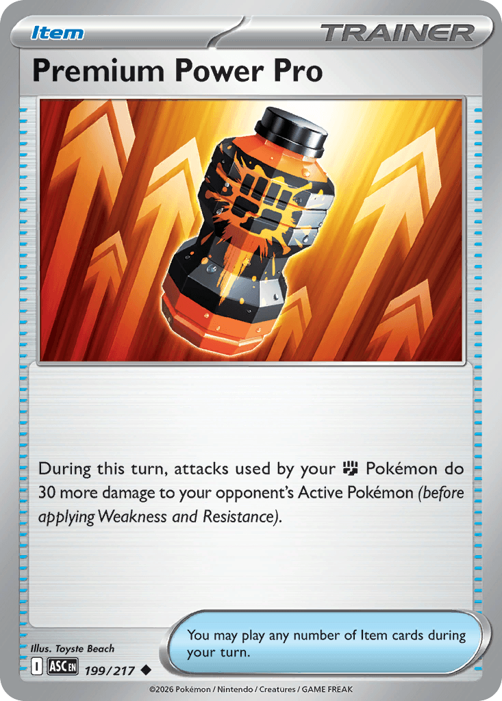 Premium Power Pro Pokémon card