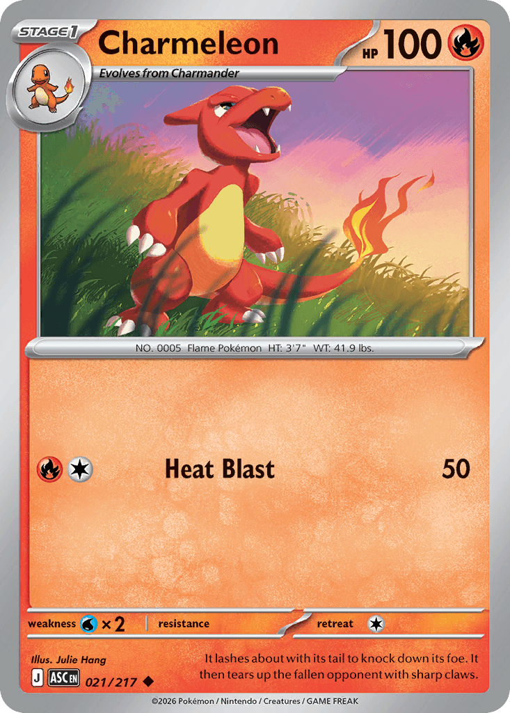 Charmeleon — Fire type