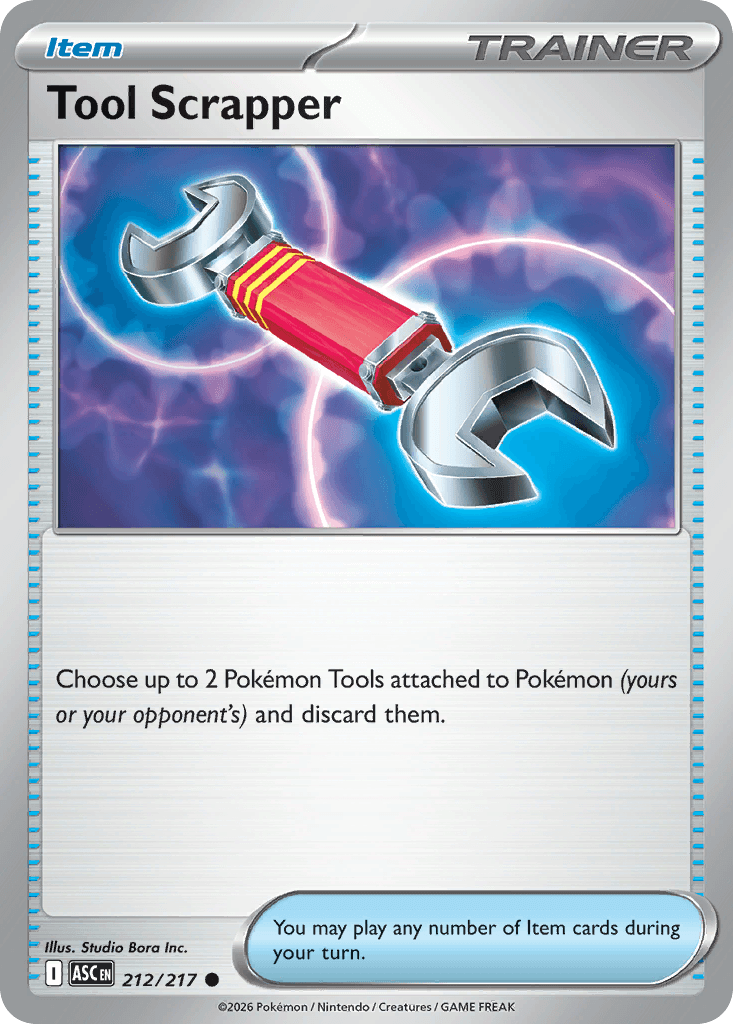 Tool Scrapper Pokémon card