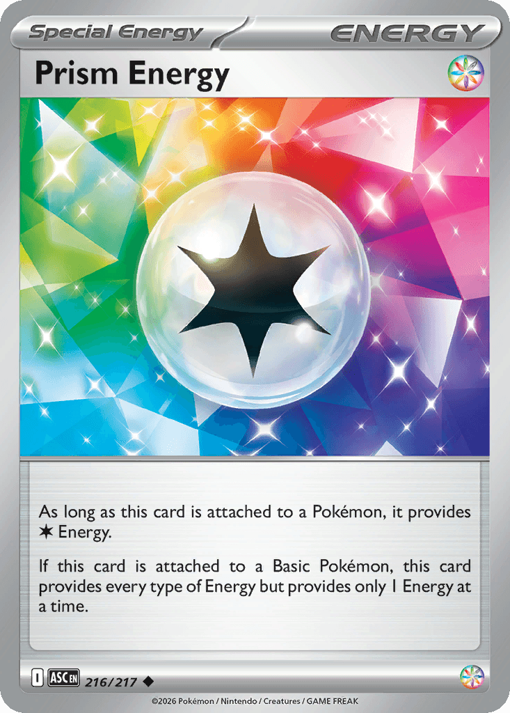 Prism Energy Pokémon card