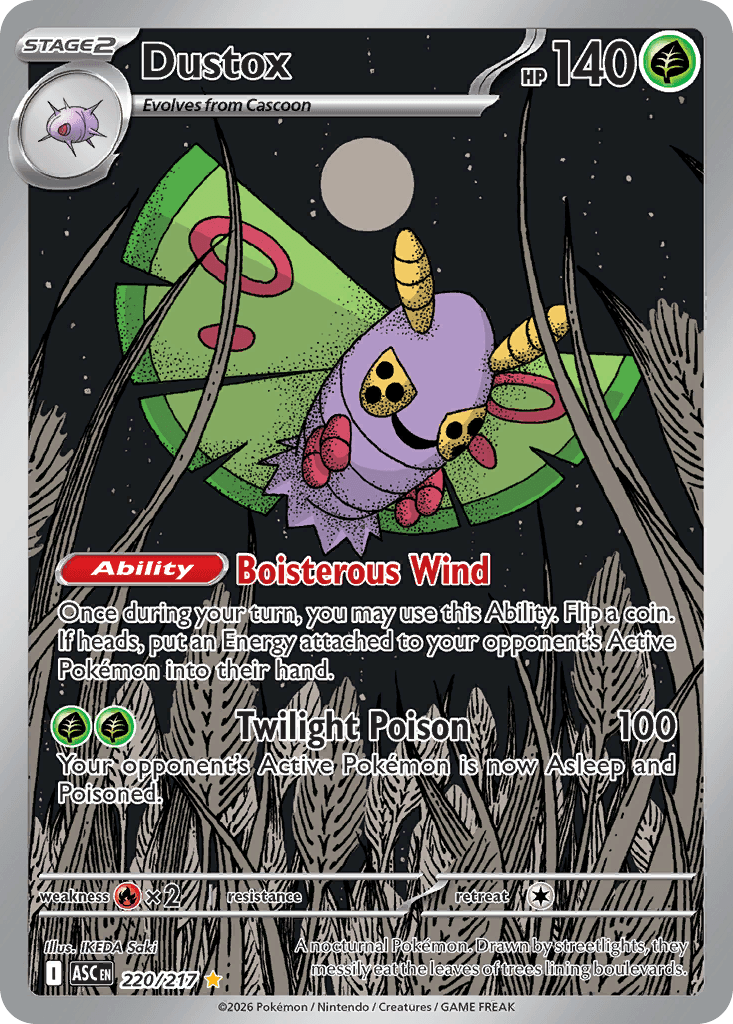 Dustox — Grass type