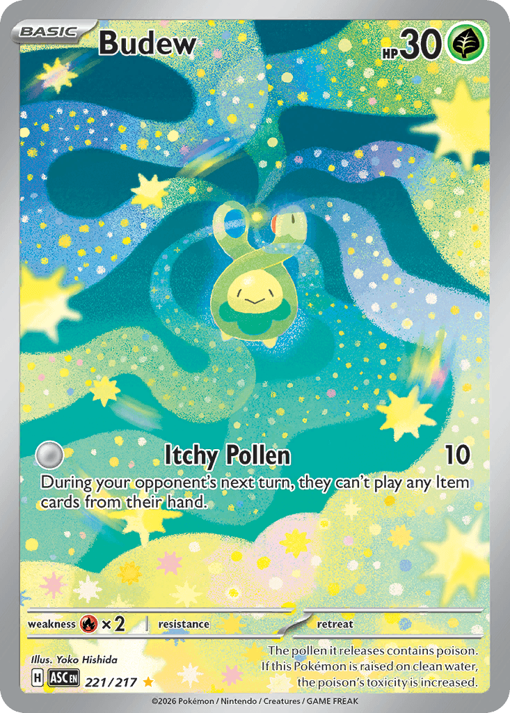 Budew — Grass type