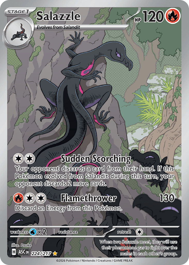Salazzle — Fire type