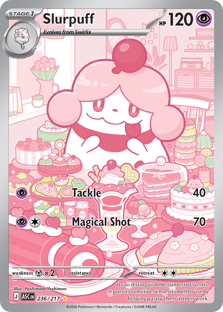 Slurpuff — Psychic type