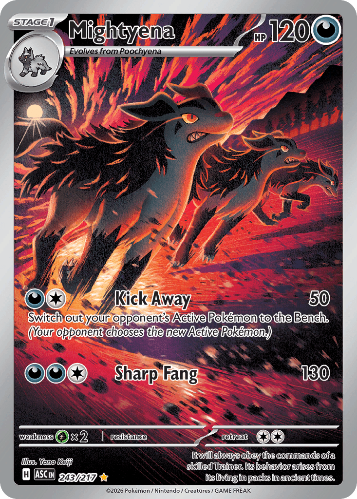 Mightyena — Darkness type