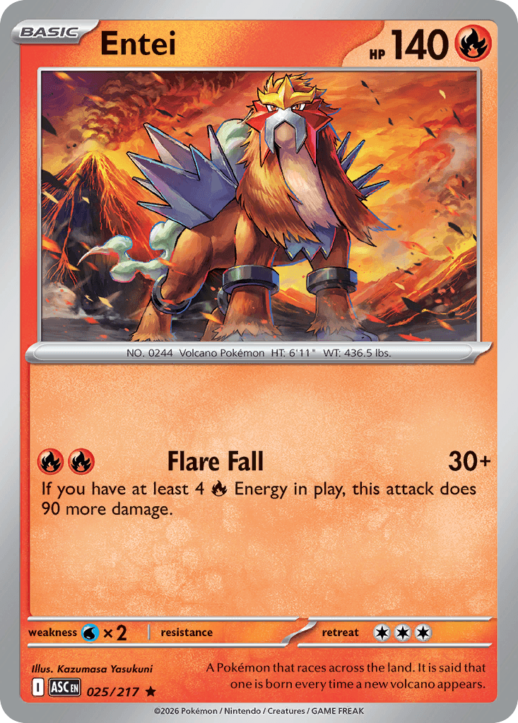 Entei — Fire type