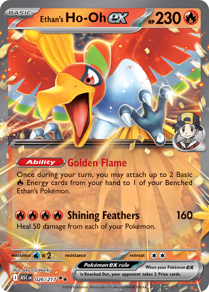 Ethan's Ho-Oh ex — Fire type