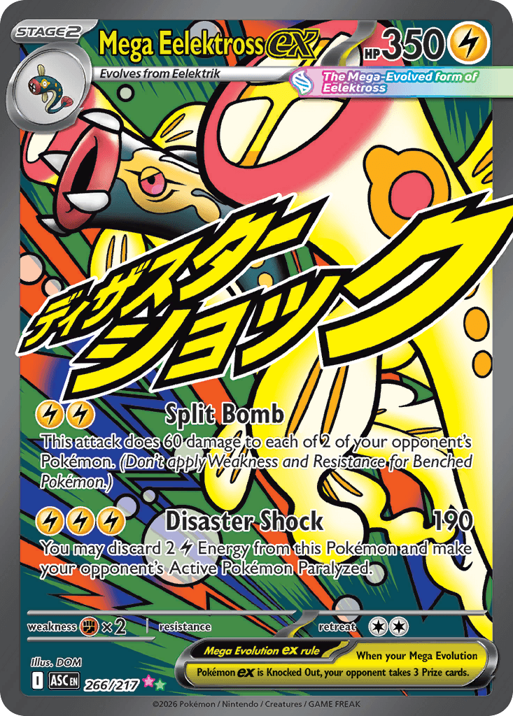 Mega Eelektross ex — Lightning type