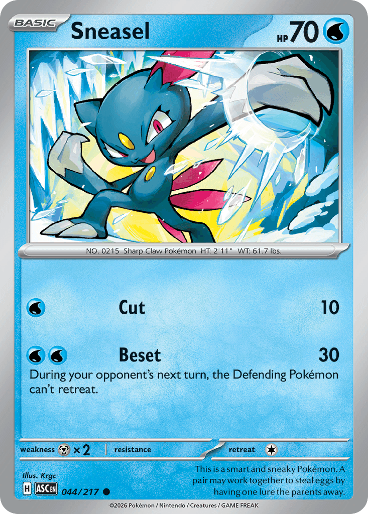 Sneasel — Water type