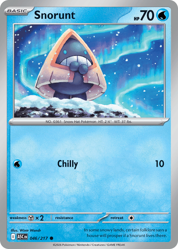 Snorunt — Water type