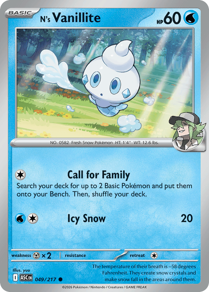 N's Vanillite — Water type
