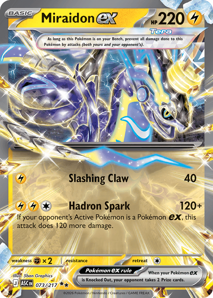 Miraidon ex — Lightning type