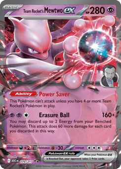 Team Rocket's Mewtwo ex