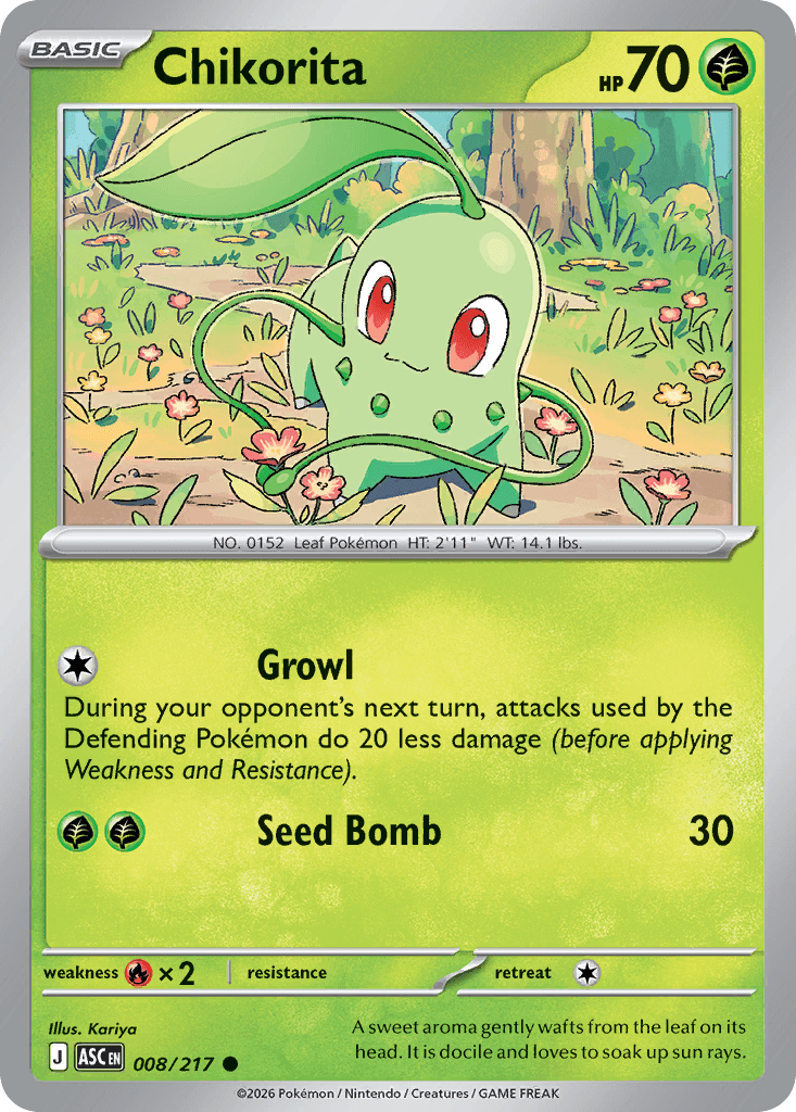 Chikorita — Grass type