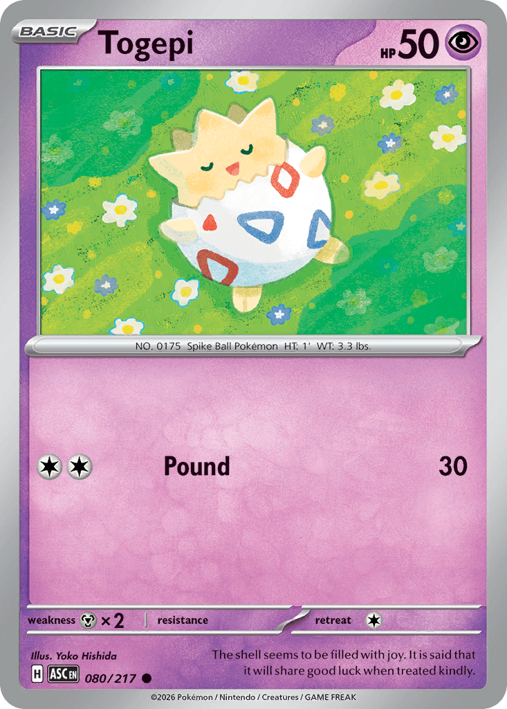 Togepi — Psychic type