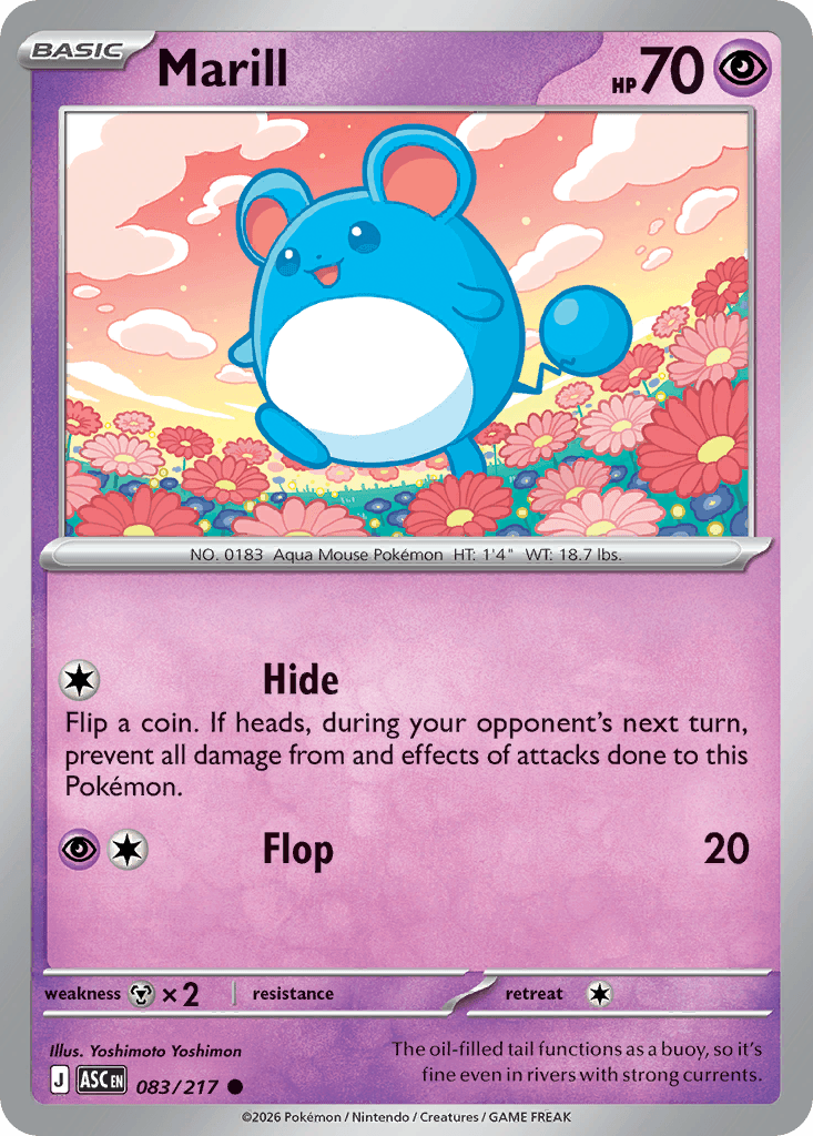 Marill — Psychic type