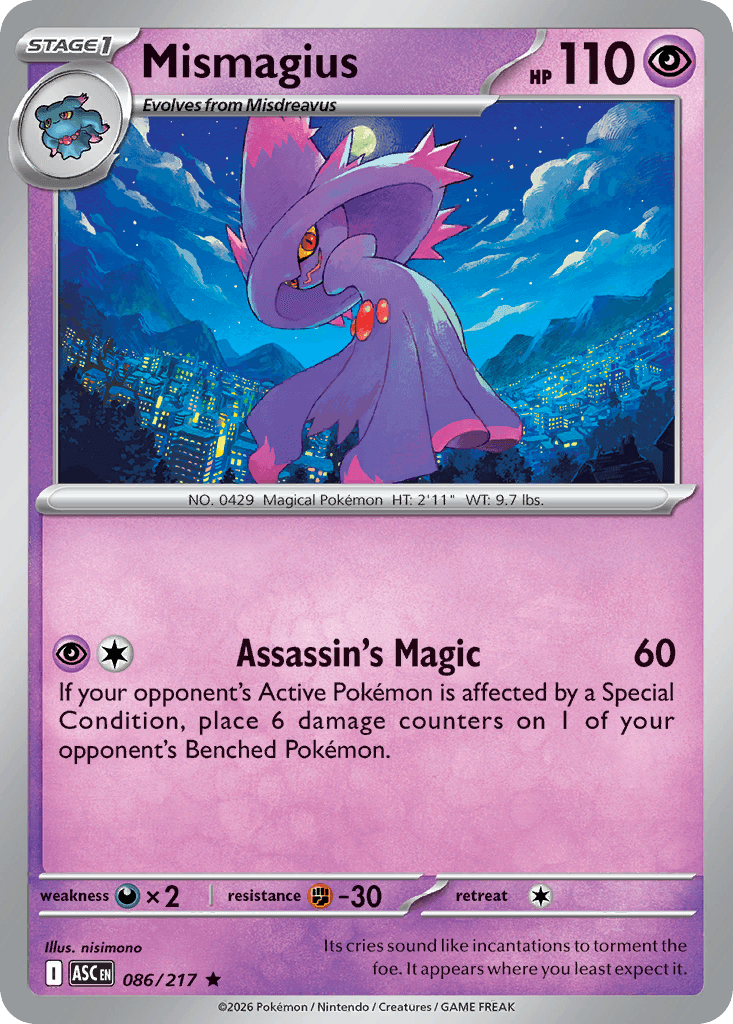 Mismagius — Psychic type