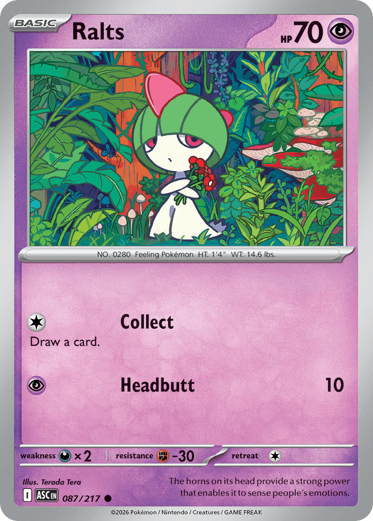 Ralts — Psychic type