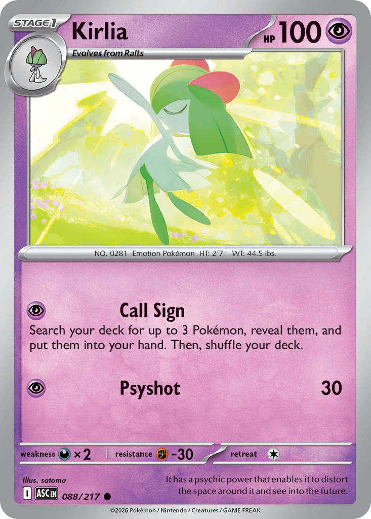 Kirlia — Psychic type
