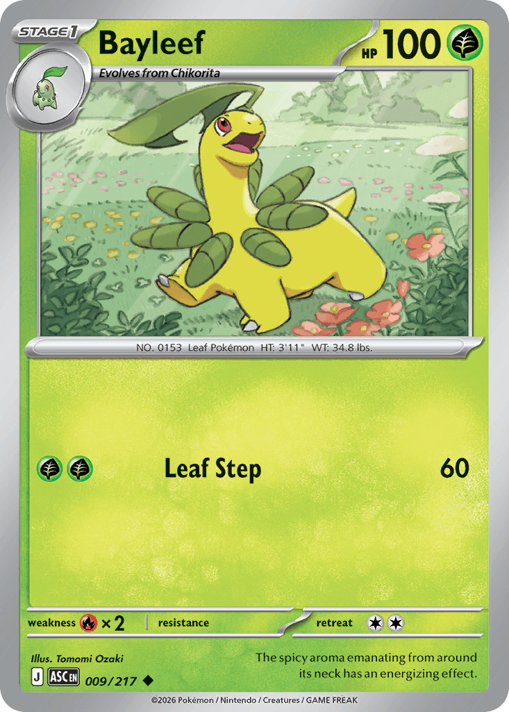 Bayleef — Grass type