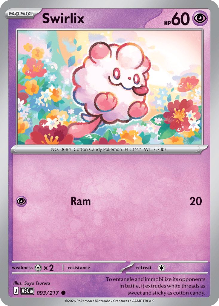 Swirlix — Psychic type