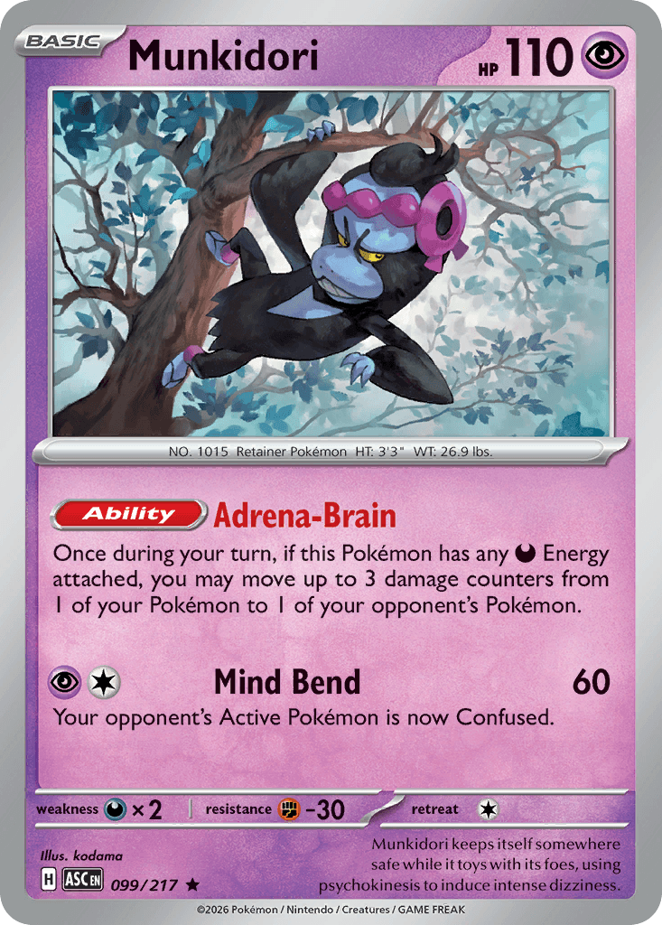 Munkidori — Psychic type