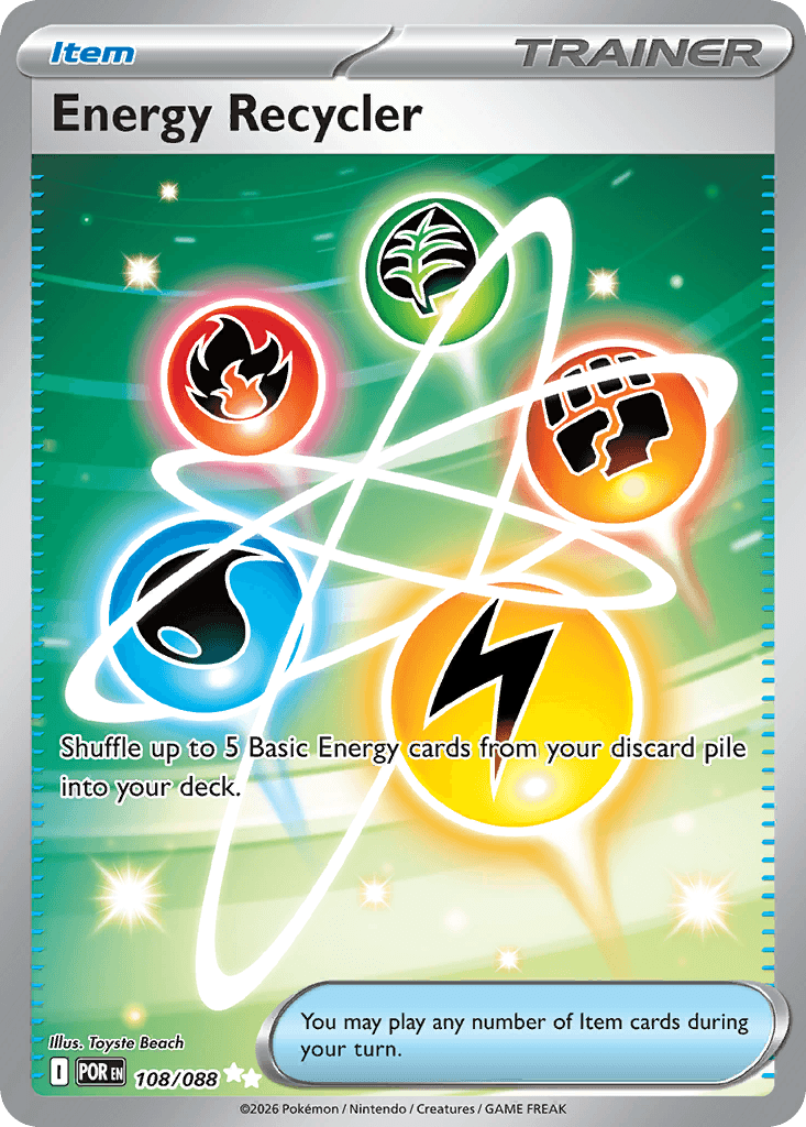 Energy Recycler Pokémon card