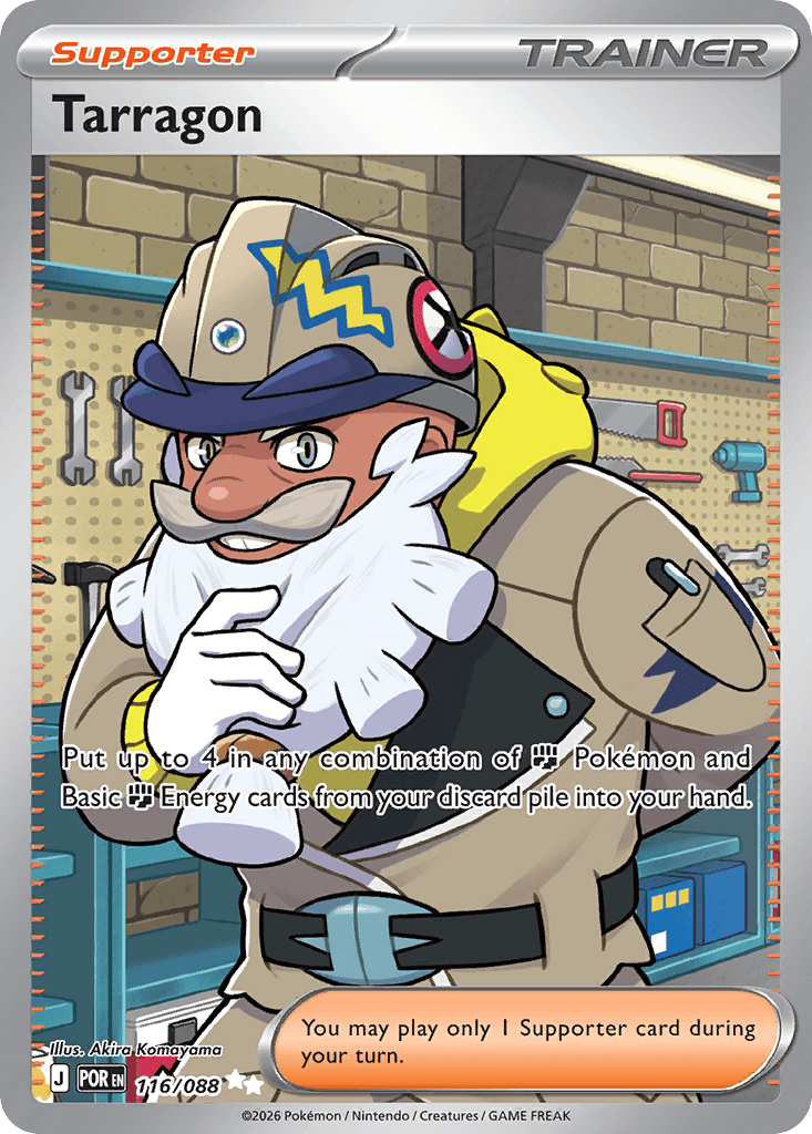 Tarragon Pokémon card