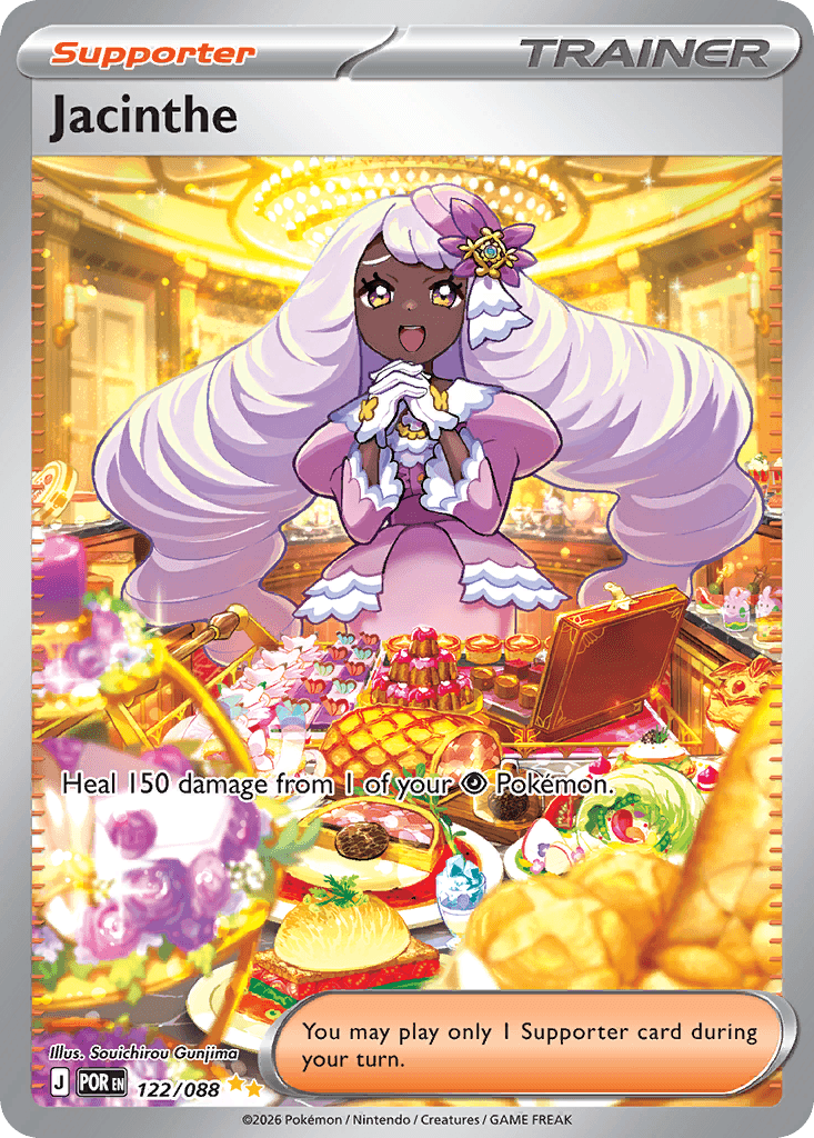Jacinthe Pokémon card
